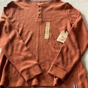 Mens Ruff Hewn Henley shirt